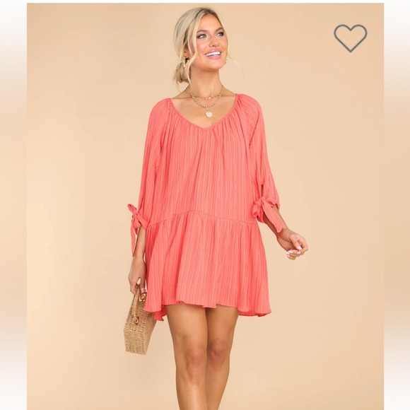 NEW Apricot Orange Dress - Picture 4 of 11